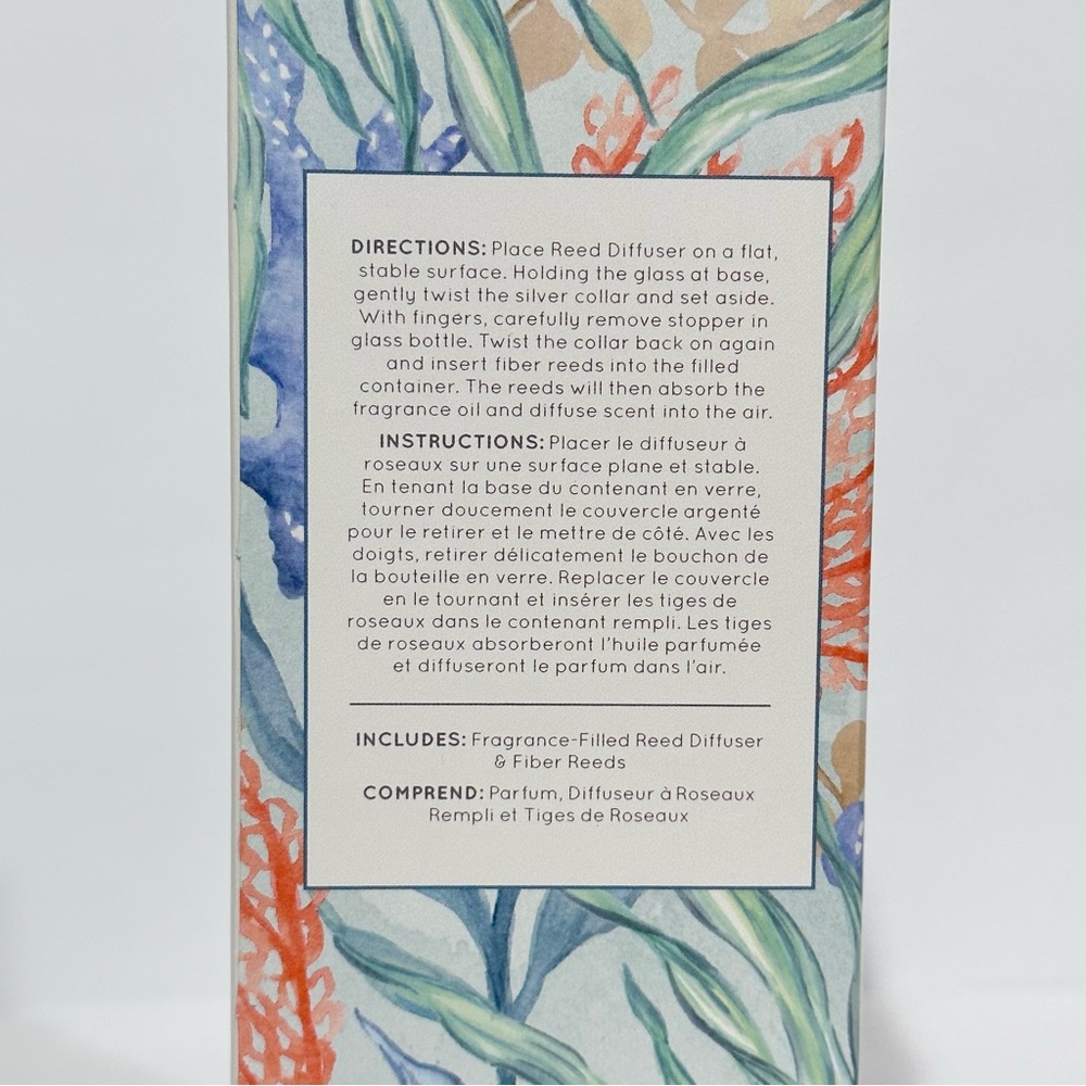 Green Leaf Seaspray Reed Diffuser - Picture 6 of 8